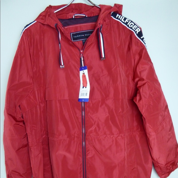 Tommy Hilfiger Hooded Rain Parka Jacket NWT Anorak - Picture 4 of 10